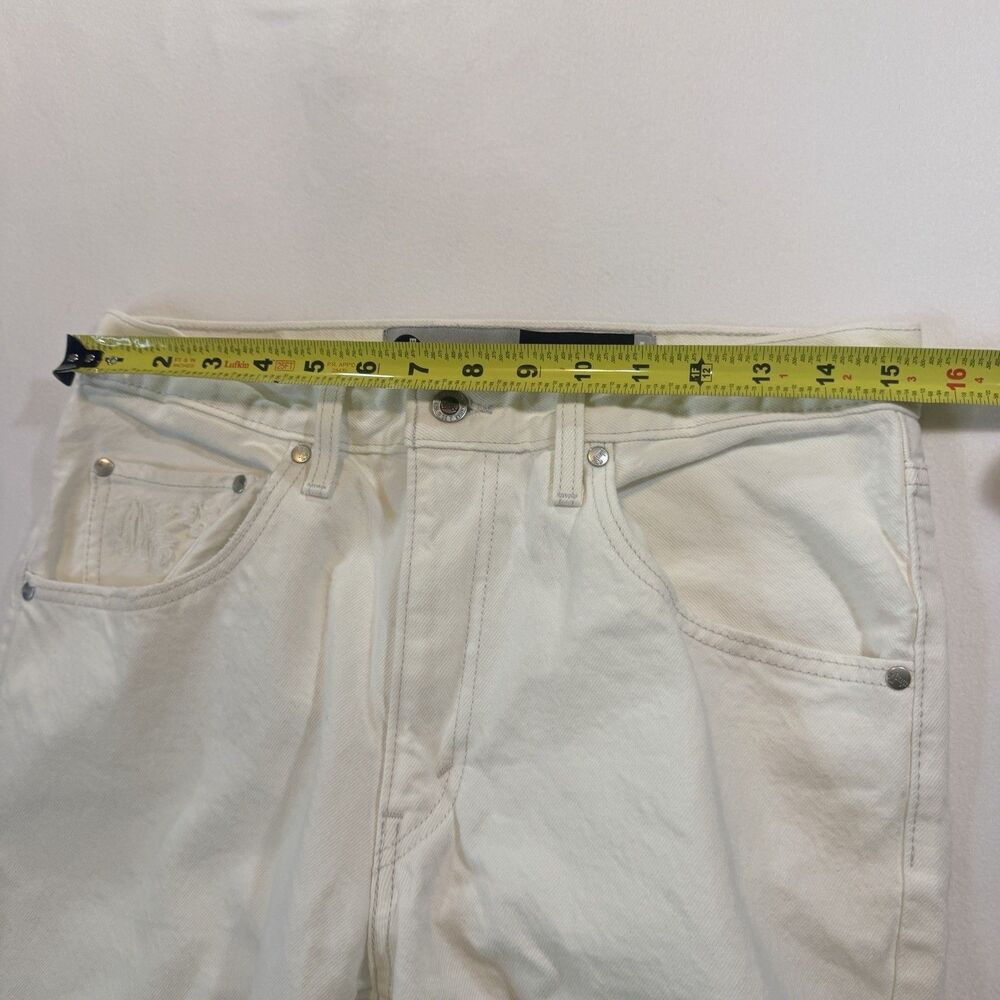 Levi's SilverTab Jeans Women's 30x31 White '94 Baggy Distressed Y2K Straight Leg - Picture 8 of 12